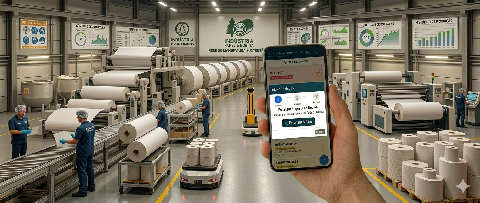 Aplicativo de apontamento de produção